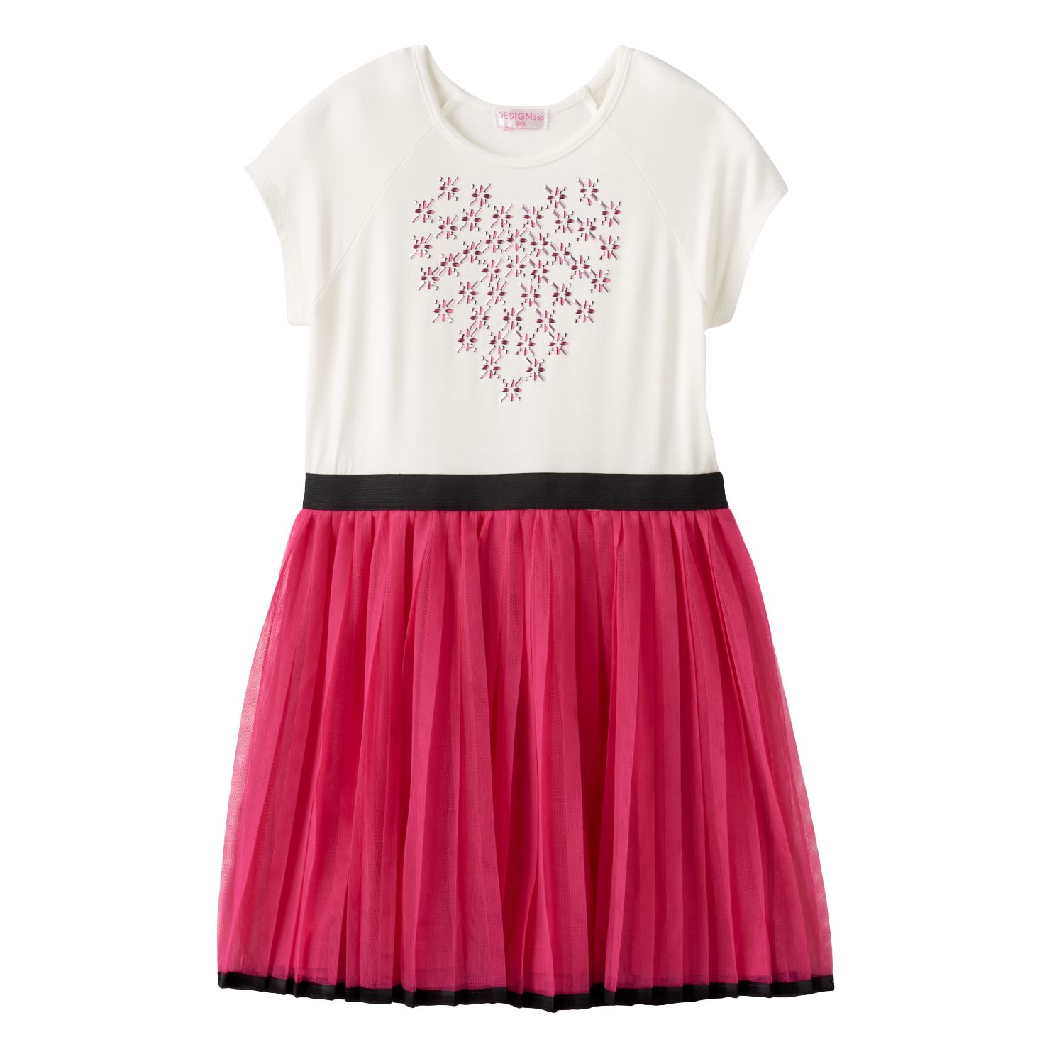 Rhinestone Heart Dress
